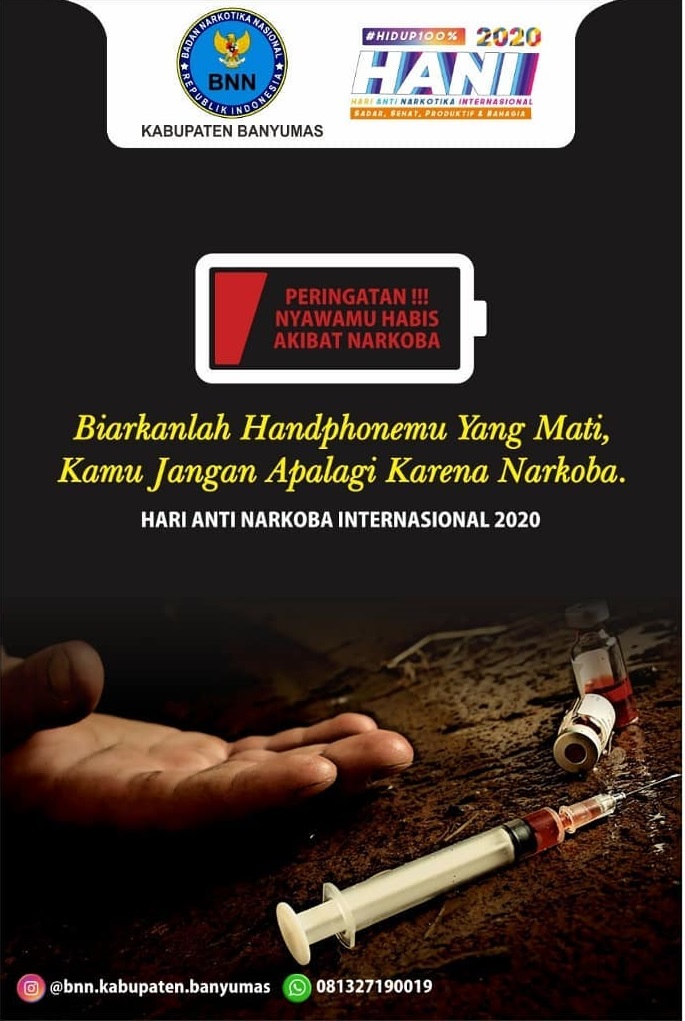 Biarkanlah Handphonemu Yg Mati, Kamu Jangan Apalagi Karena Narkoba