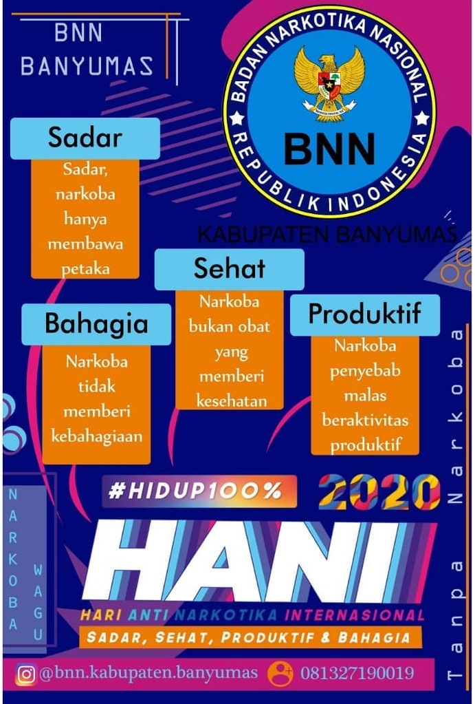 Sadar Sehat Produktif Bahagia Tanpa Narkoba