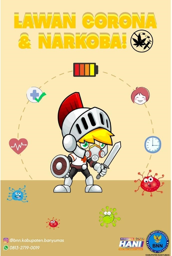 Lawan Corona dan Narkoba