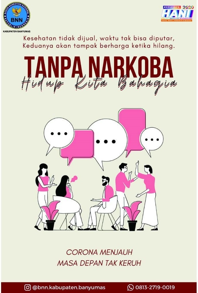 Tanpa Narkoba Hidup Kita Bahagia