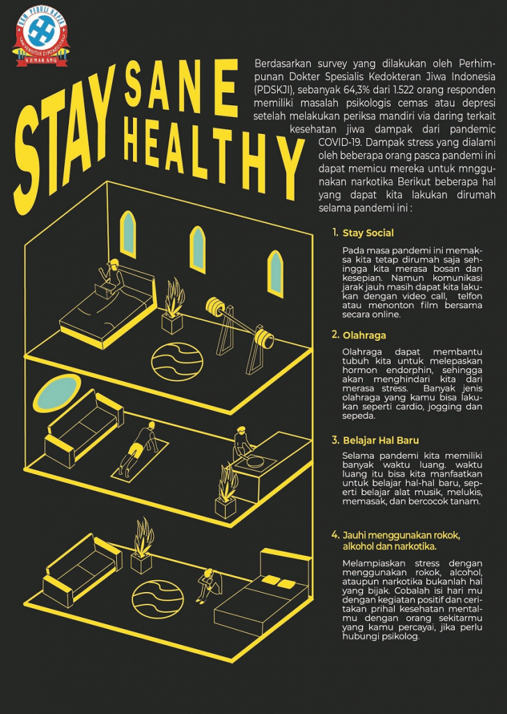 STAY SANE STAY HEALTHY