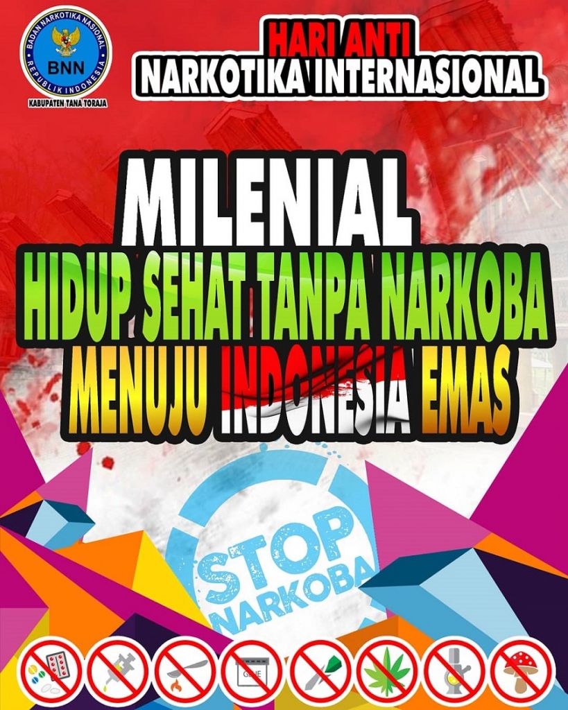 Milenial Hidup Sehat Tanpa Narkoba Menuju Indonesia Emas