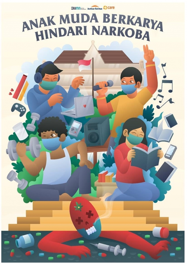 Anak Muda Berkarya Hindari Narkoba