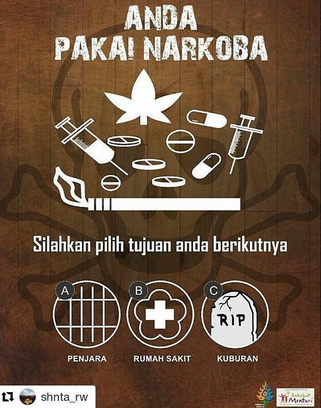 Anda Pakai Nakoba, Pilih Penjara, Rumah Sakit atau Kuburan