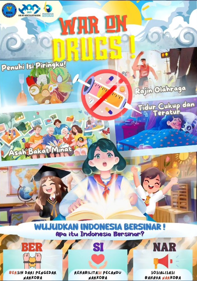 War On Drugs Wujudkan Indonesia Bersinar