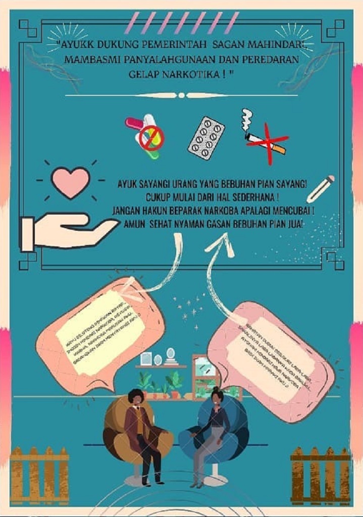 Ayuk Dukung Pemerintah Sagan Mahindari Narkotika