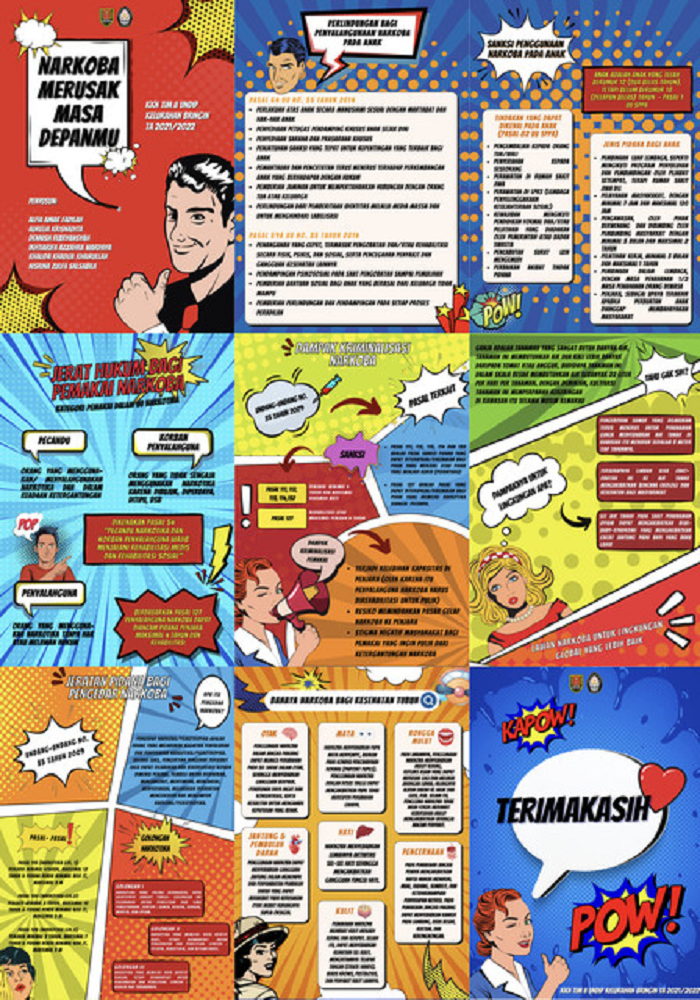 Booklet Narkoba Merusak Masa Depanmu