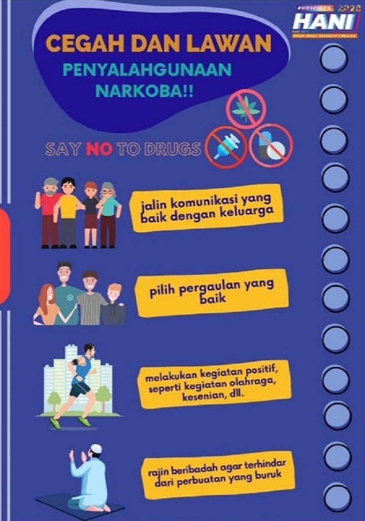 Cegah dan Lawan Penyalahgunaan Narkoba