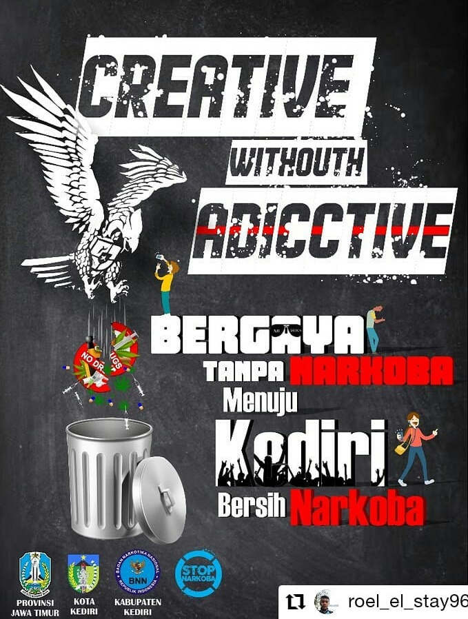 Creative Without Adicctive, Bergaya Tanpa Narkoba