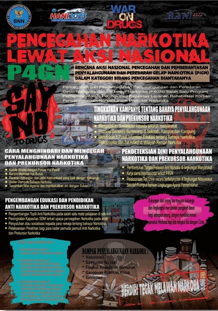 Pencegahan Narkotika Lewat Aksi Nasional P4GN