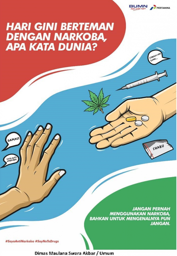 Hari Gini Berteman Dengan Narkoba, Apa Kata Dunia!