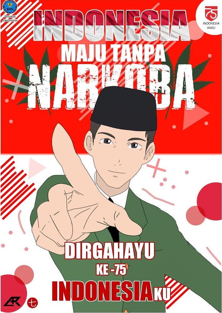 Indonesia Maju Tanpa Narkoba, Dirgahayu ke-17 Indonesiaku