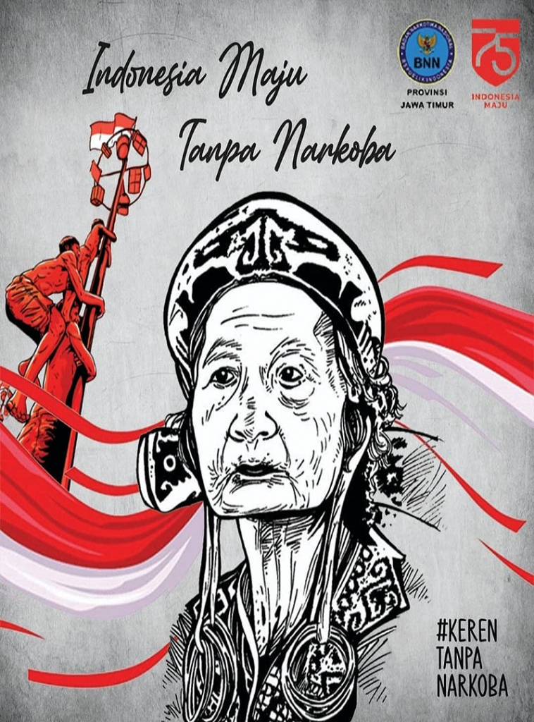 Indonesia Maju Tanpa Narkoba, #Keren Tanpa Narkoba