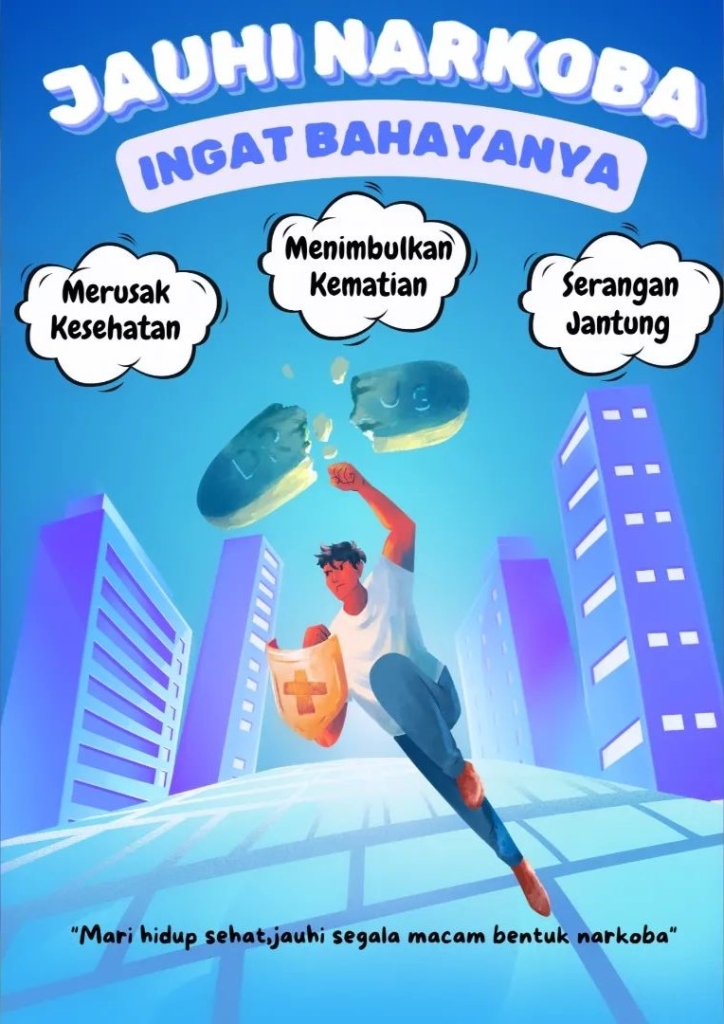 Jauhi Narkoba Ingat Bahayanya