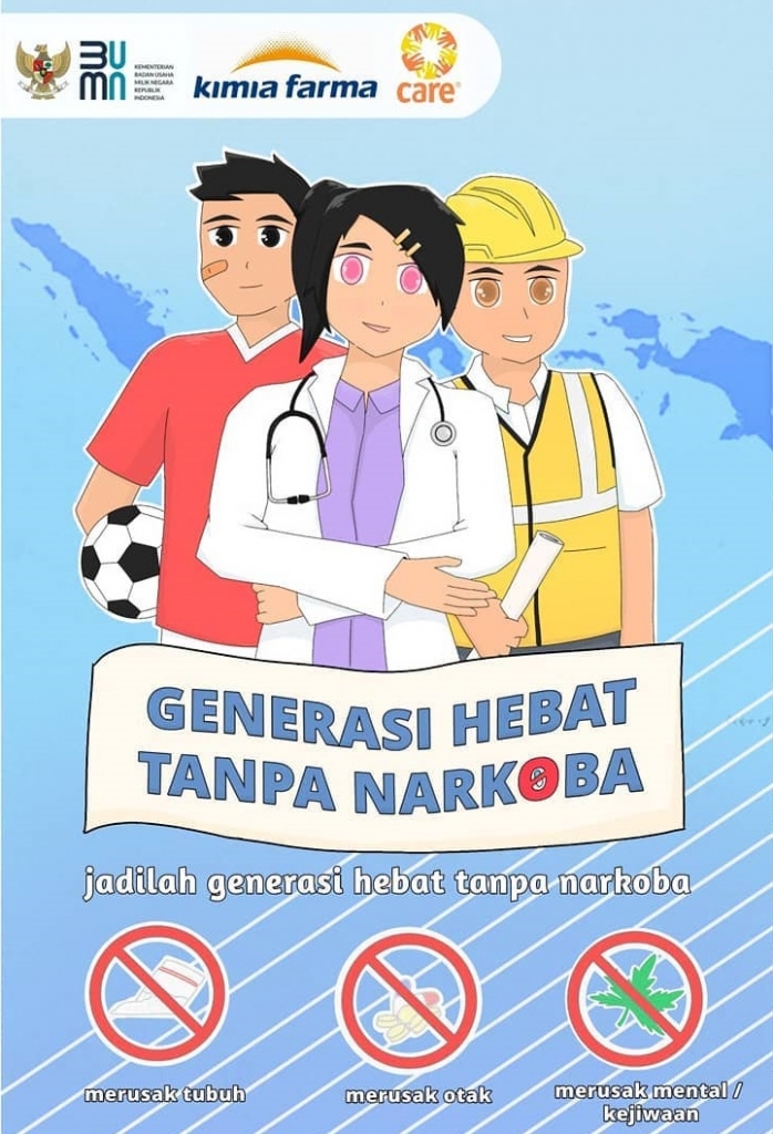 Jadilah Generasi Hebat Tanpa Narkoba