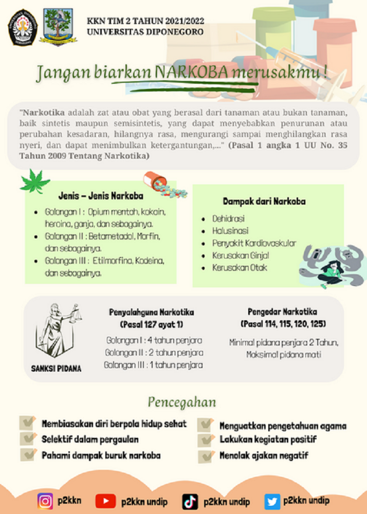 Jangan Biarkan Narkoba Merusakmu