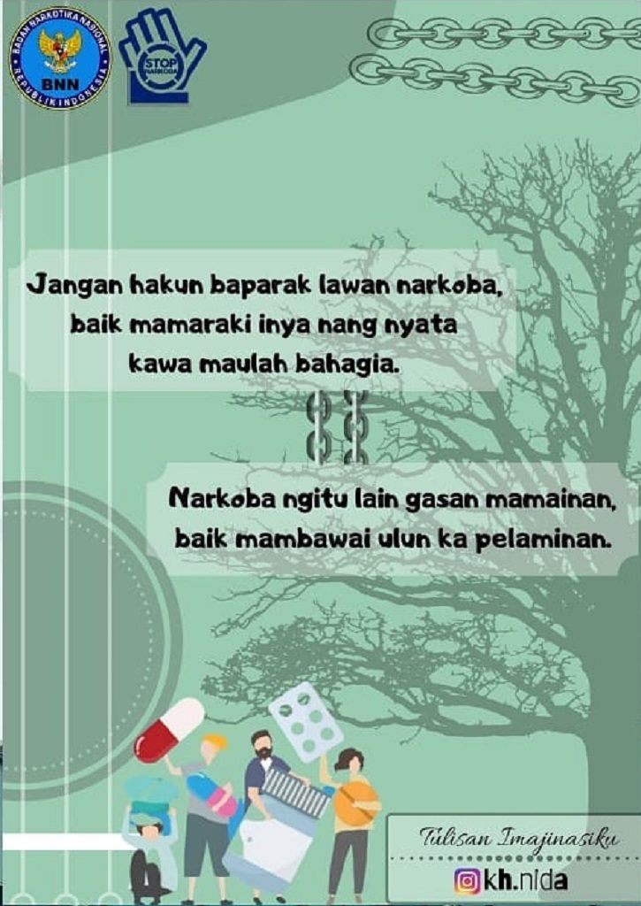 Jangan Hakun Baparak Lawan Narkoba