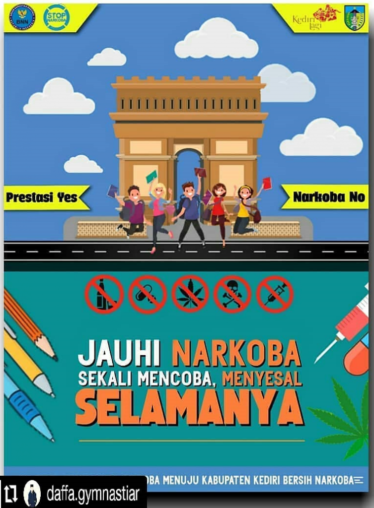 Jauhi Narkoba, Sekali Mencoba, Menyesal Selamanya