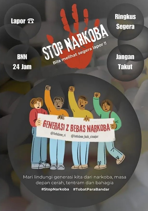 Stop Narkoba, Generasi Z Bebas Narkoba