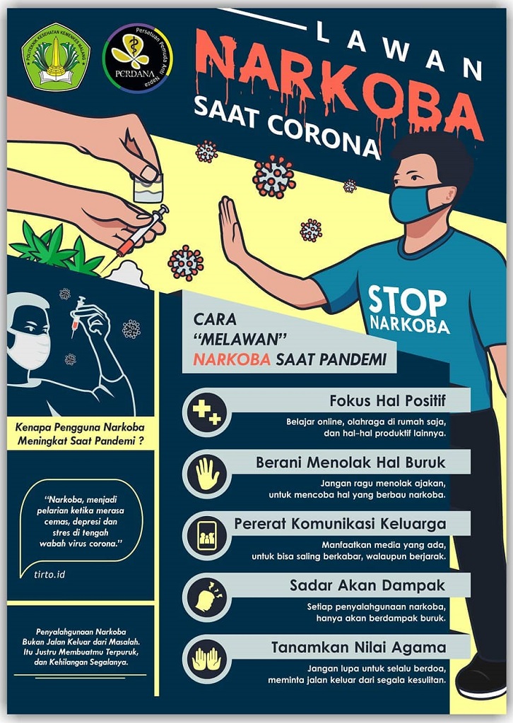Lawan Narkoba Saat Corona