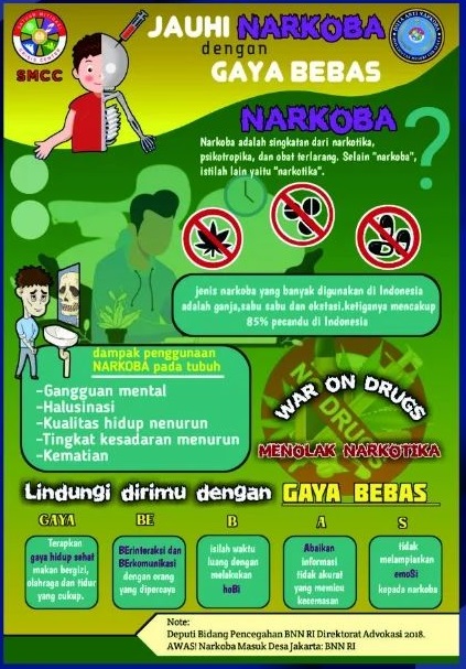 Jauhi Narkoba Dengan Gaya Bebas