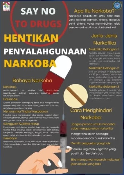 Say No To Drugs Hentikan Penyalahgunaan Narkoba