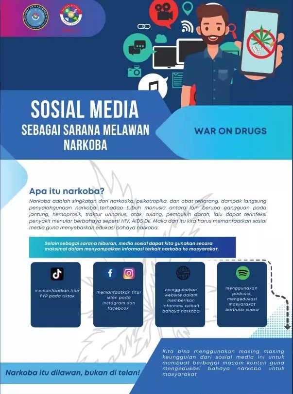 Sosial Media Sebagai Sarana Melawan Narkoba