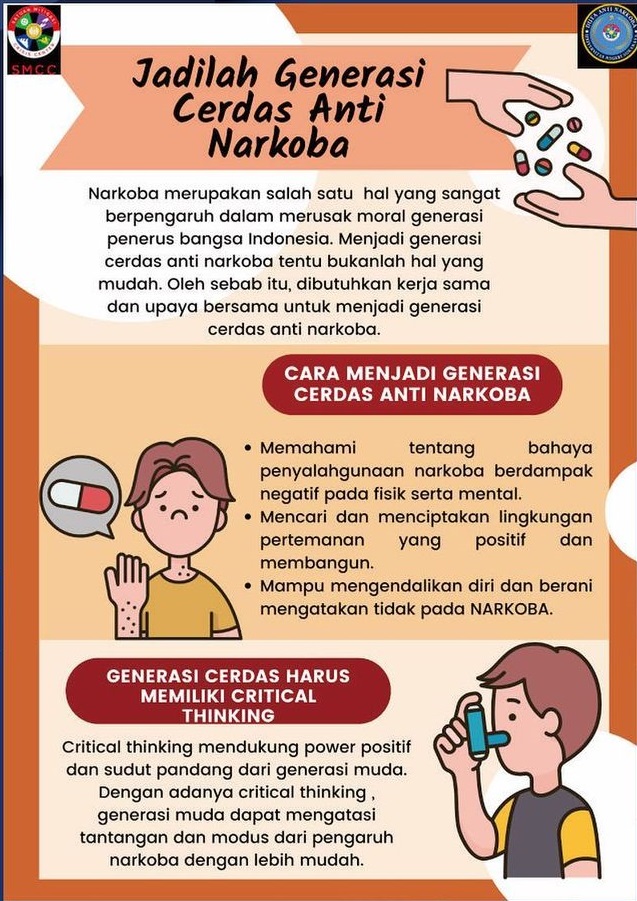 Jadilah Generasi Cerdas Anti Narkoba