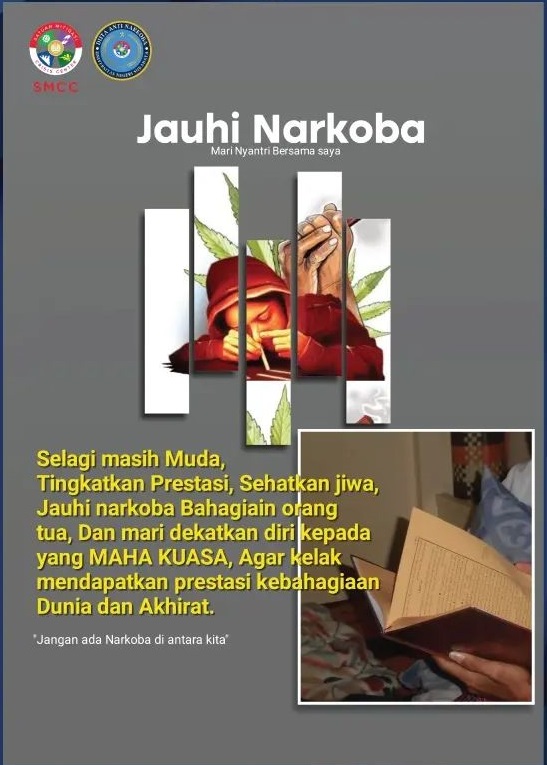 Jauhi Narkoba Mari Nyantri Bersama Saya