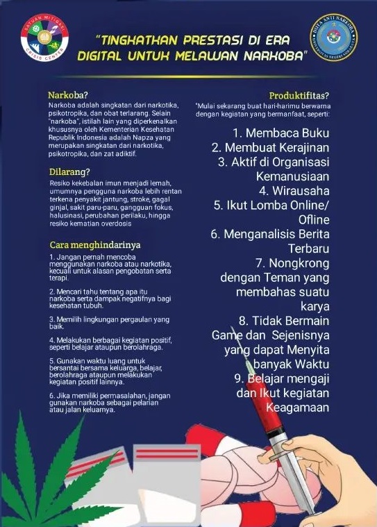 Tingkatkan Prestasi Di Era Digital Untuk Melawan Narkoba