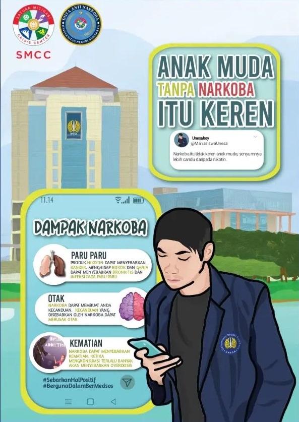 Anak Muda Tanpa Narkoba Itu Keren