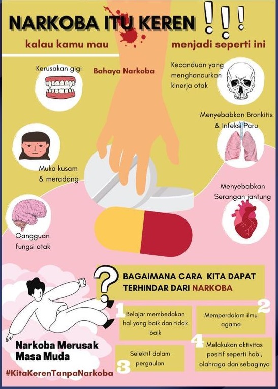 Narkoba Itu Keren Kalo Kamu Mau Menjadi Seperti Ini