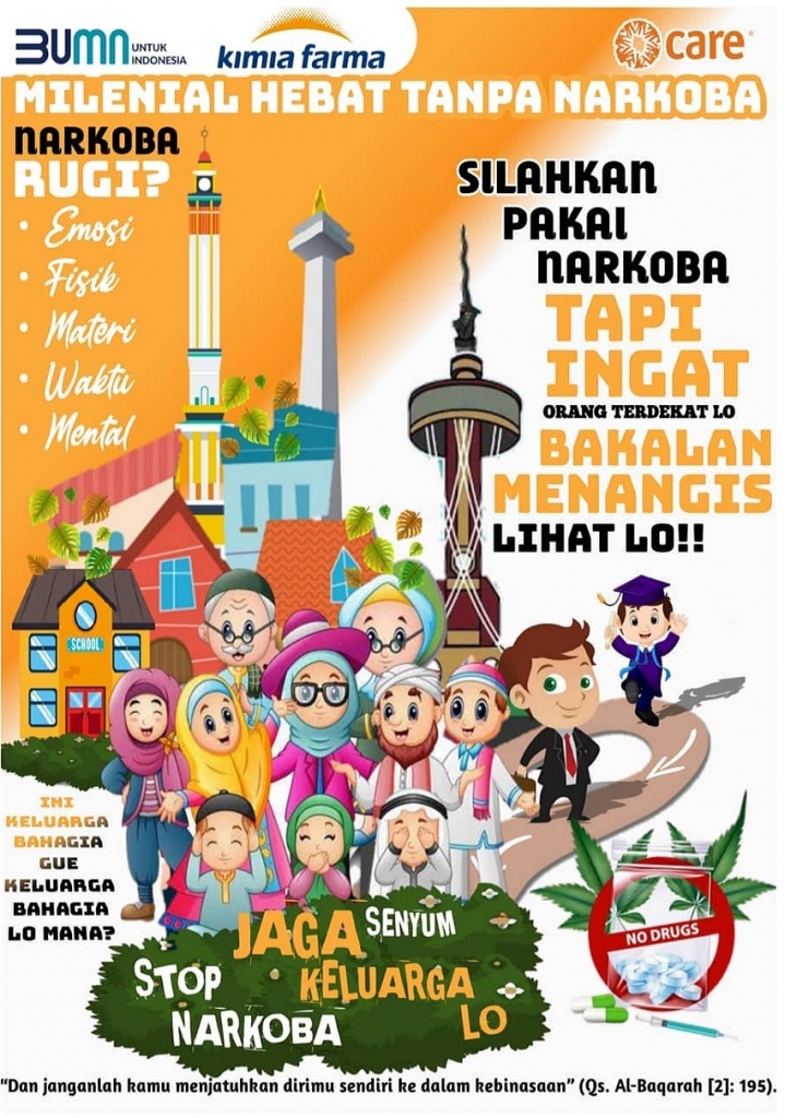 Milenial Hebat Tanapa Narkoba