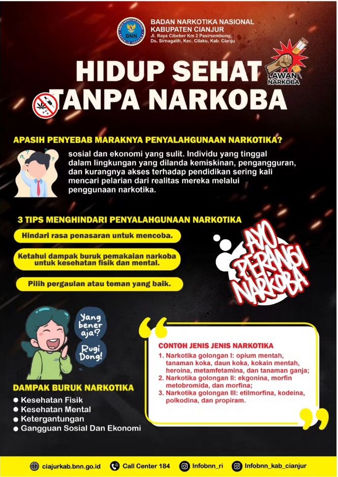 Hidup Sehat Tanpa Narkoba