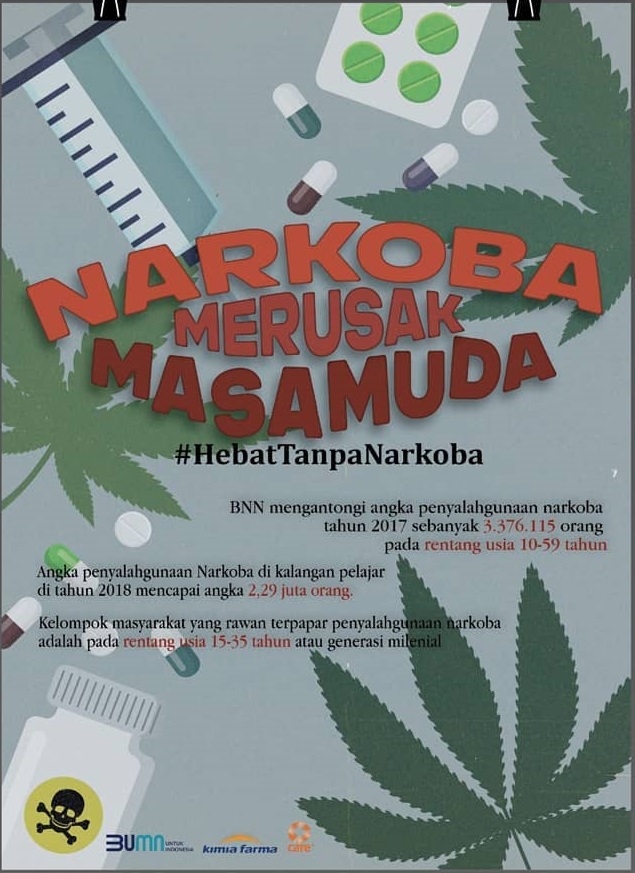 Narkoba Merusak Masa Muda