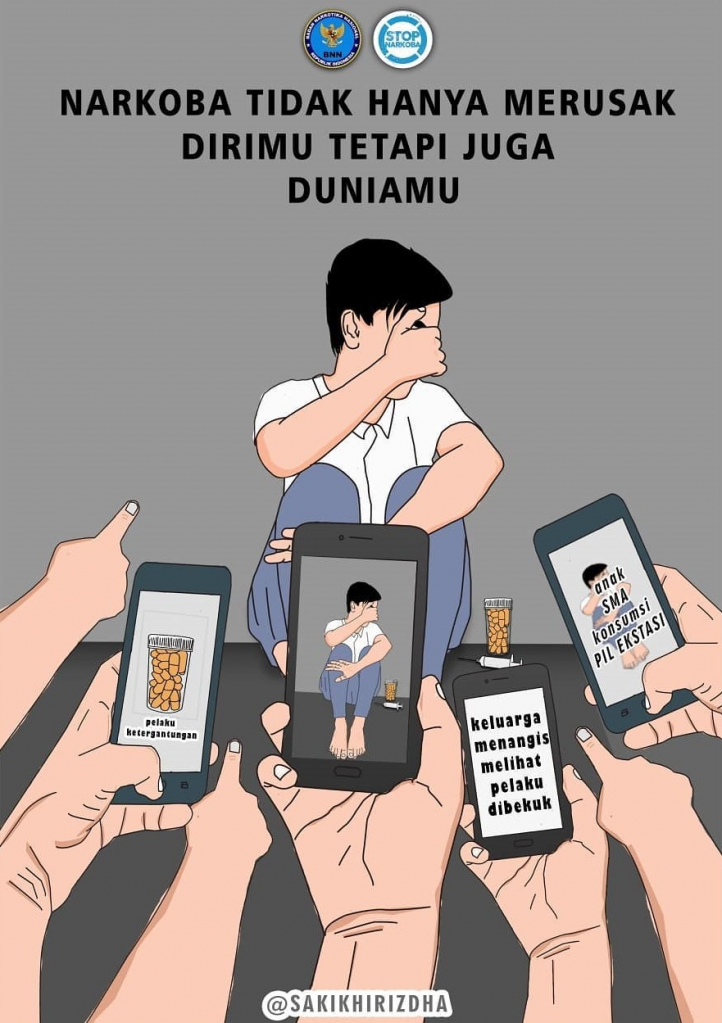 Narkoba Tidak Hanya Merusak Dirimu Tetapi Juga Duniamu