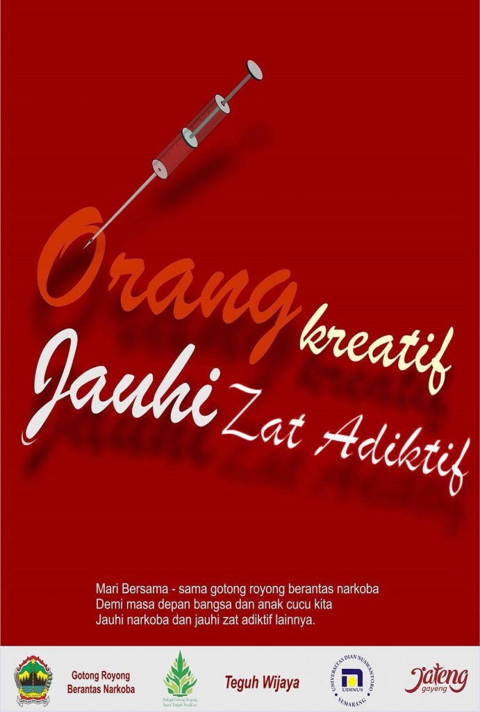 Orang Kreatif Jauhi Zat Adiktif