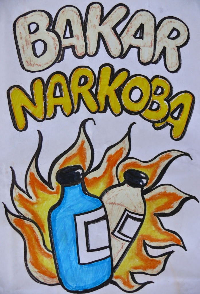 Bakar Narkoba