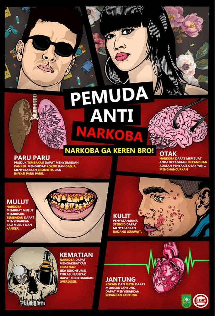 Pemuda Anti Narkoba, Narkoba Ga Keren Bro