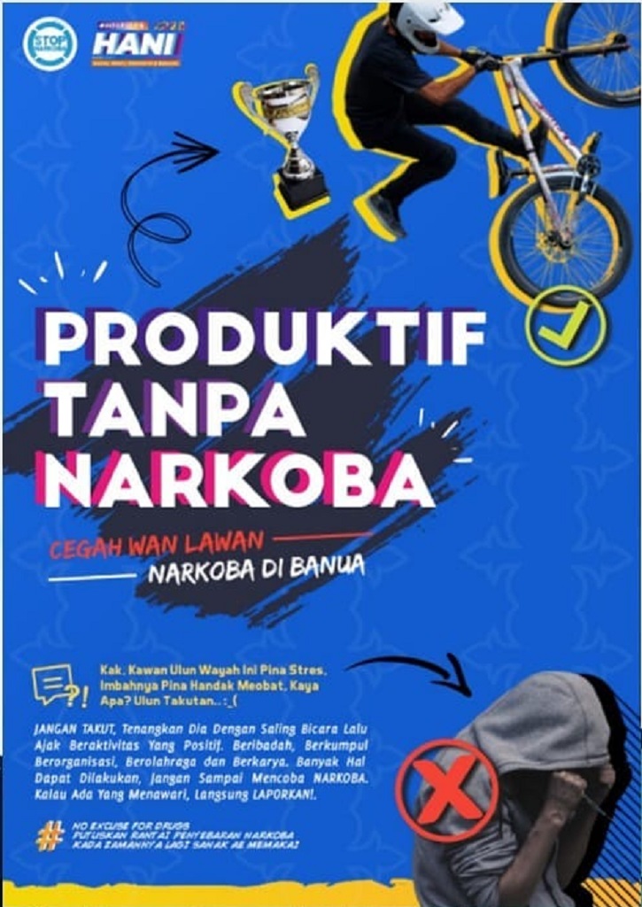 Produktif Tanpa Narkoba, Cegah Wan Lawan Narkoba di Banua