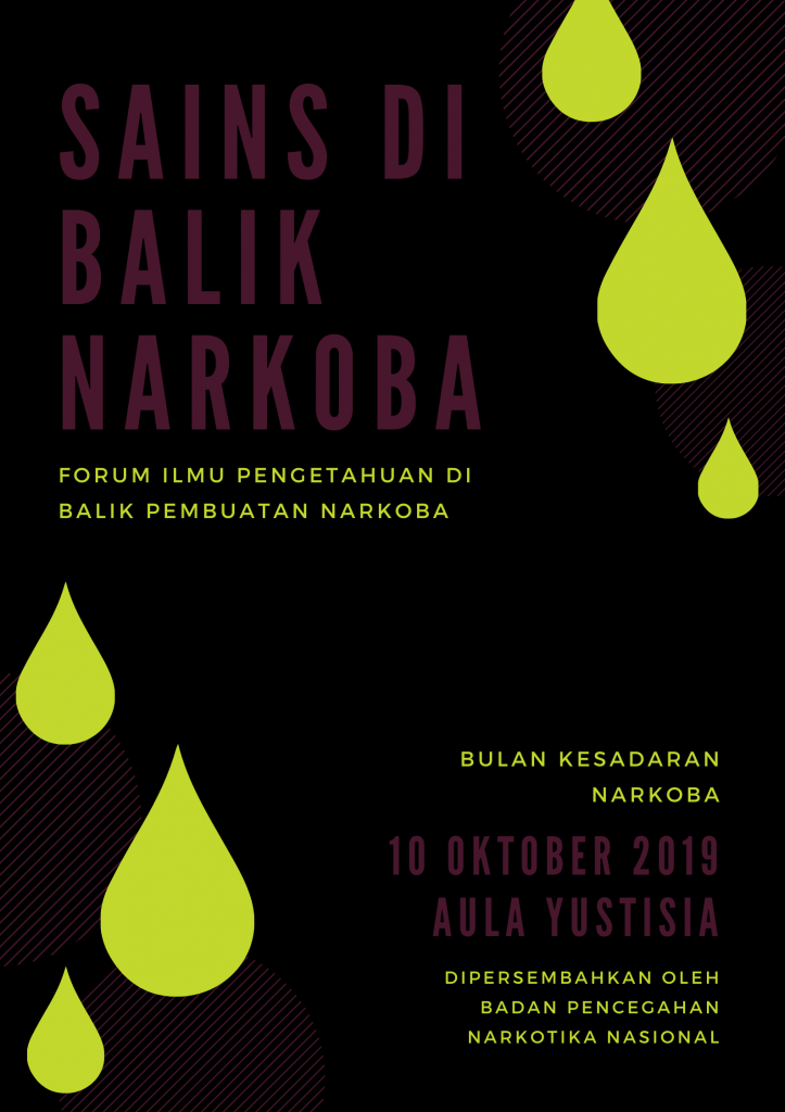 Template Poster Canva Putih Hijau Bentuk Tetesan Kesadaran Narkoba Poster