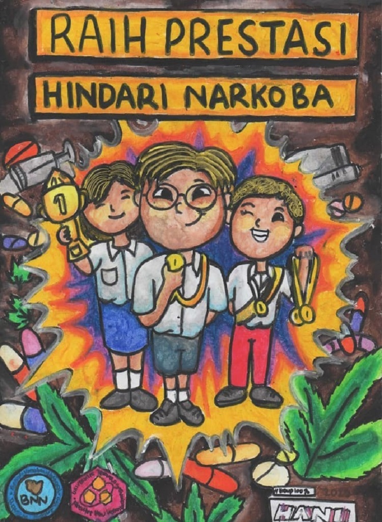 Raih Prestasi Hindari Narkoba
