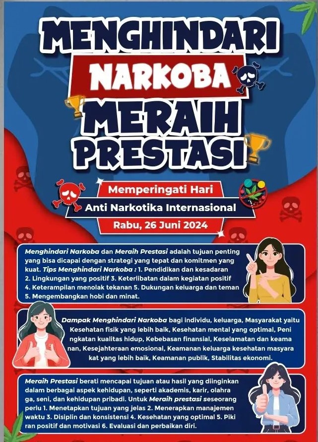 Menghindari Narkoba Meraih Prestasi