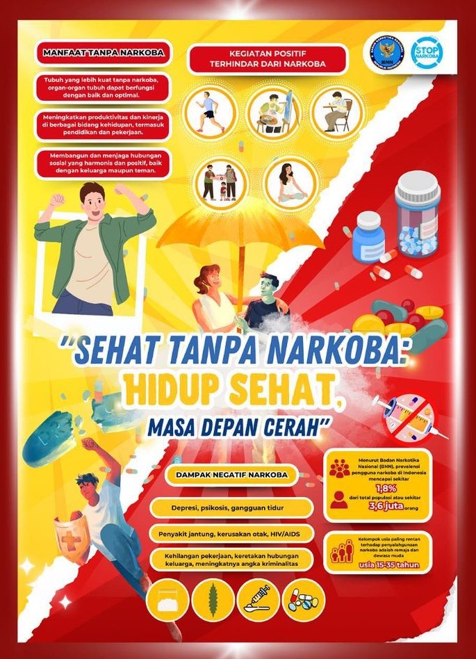 Sehat Tanpa Narkoba Masa Depan Cerah