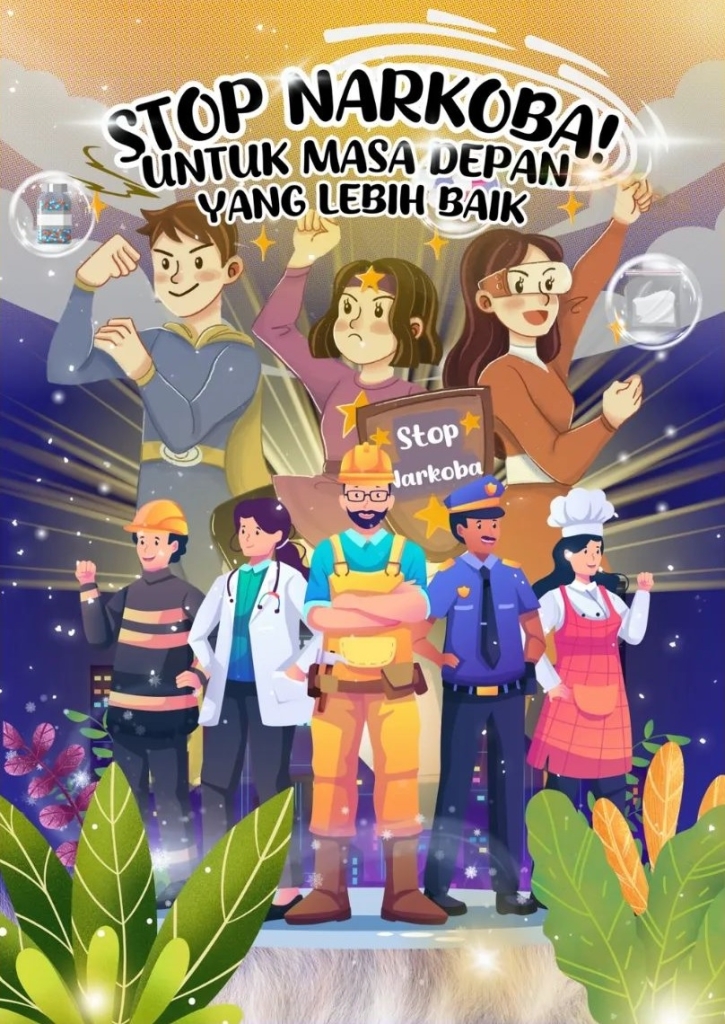 Stop Narkoba Untuk Masa Depan Yang Lebih Baik