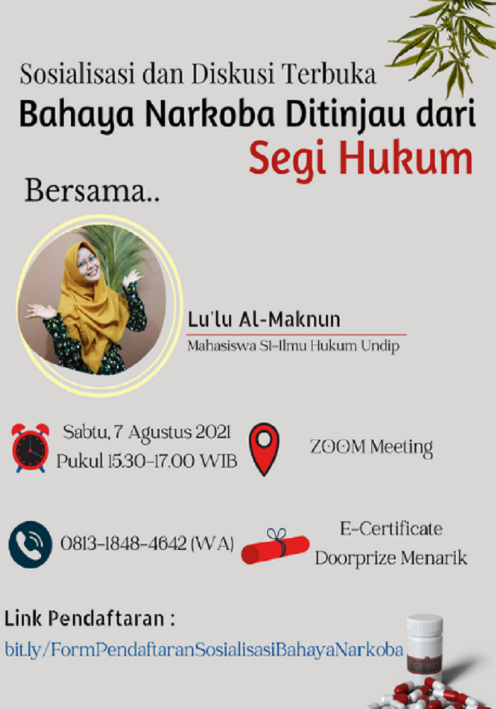 Sosialisasi Dan Diskusi Terbuka Bahaya Narkoba