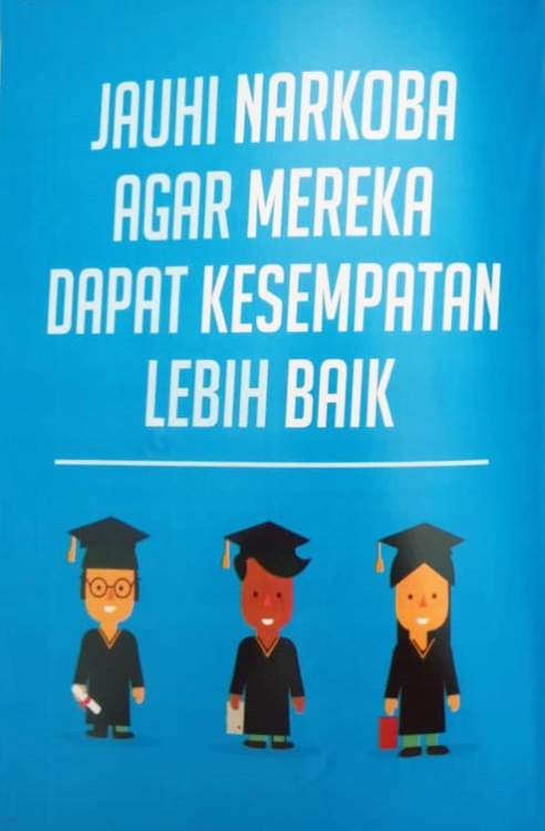 Jauhi Narkoba Agar Mereka Dapat Kesempatan Lebih Baik