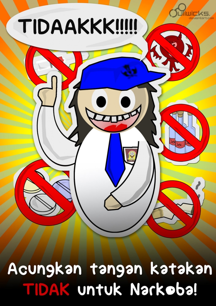 Acungkan Tangan Katakan Tidak Untuk Narkoba