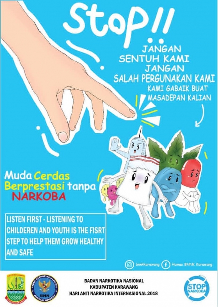 Muda Cerdas Berprestasi Tanpa Narkoba