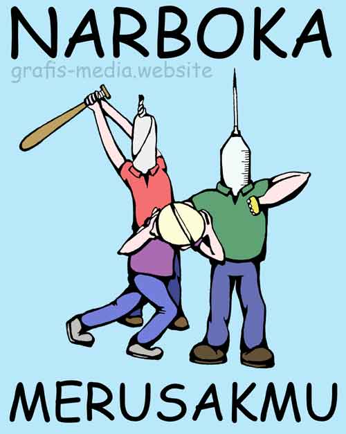 Poster Narkoba Merusakmu